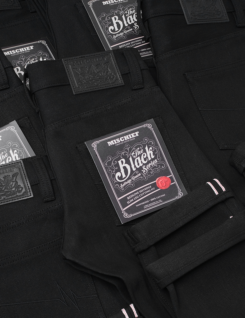 SL - 002 BK Selvedge