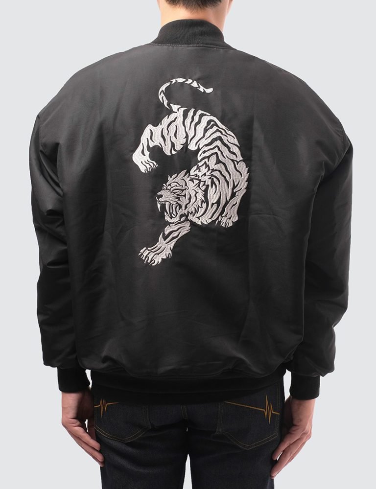 SABERTOOTH BOMBER - MISCHIEF DENIM