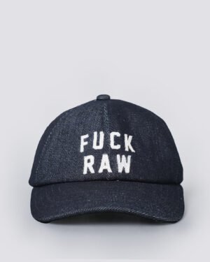 F*ck Raw Cap - Denim Cap Deep Indigo