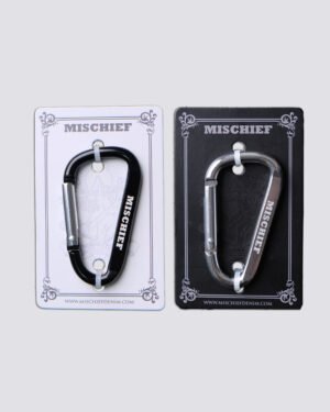 Carabiner Silver Black